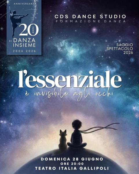 Anni di passione e successi: il CDS Dance Studio celebra il suo ventesimo anniversario al Teatro Italia di Gallipoli