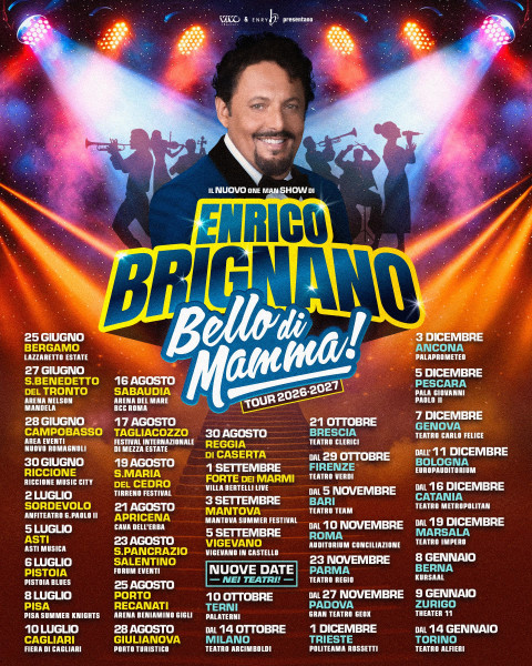 Enrico Brignano – Bello di mamma!
