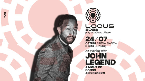 Locus festival 2026 | John Legend | A Night of Songs & Stories