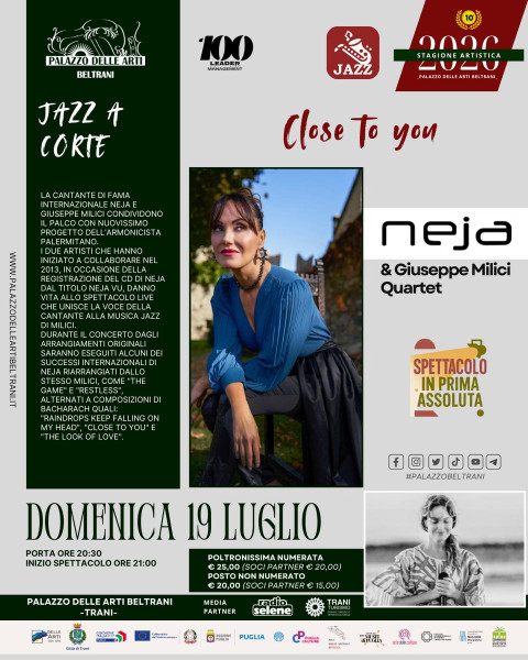 Neja  & Milici Quartet In Close To You