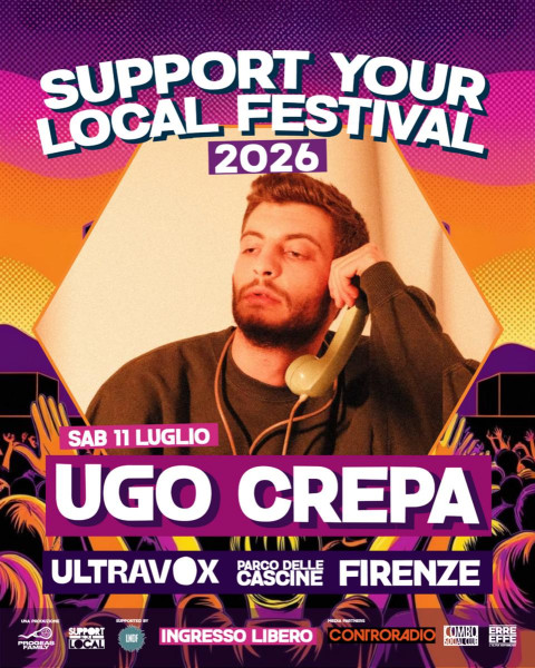 Support Your Local Festival con Ugo Crepa