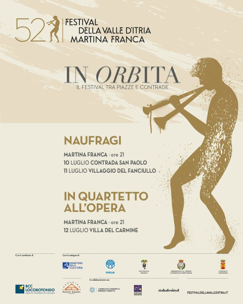 IN ORBITA presenta NAUFRAGI - Festival della Valle d'Itria 2026