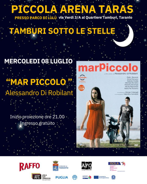 "MAR PICCOLO"  - Cinema sotto le stelle