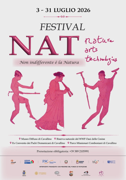 Tutto pronto per la nuova edizione di NAT- Nature Arts Technologies Festival, di Astràgali Teatro e dell’ITI Italia, che unisce teatro e natura