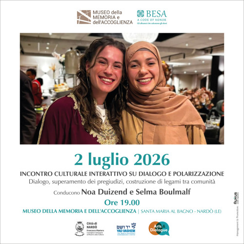 Workshop culturale con Noa Duizend e Selma Boulmalf