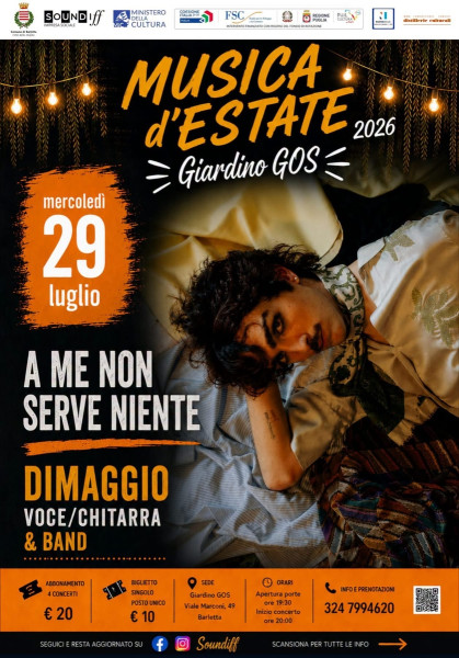 DIMAGGIO - A ME NON SERVE NIENTE