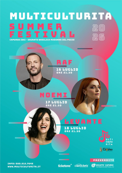 RAF live per MULTICULTURITA SUMMER FESTIVAL