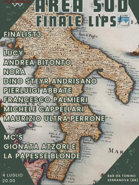 Finale Area Sud - Campionato LIPS Lega Italiana Poetry Slam 25/26