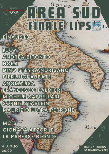 Finale Area Sud - Campionato LIPS Lega Italiana Poetry Slam 25/26