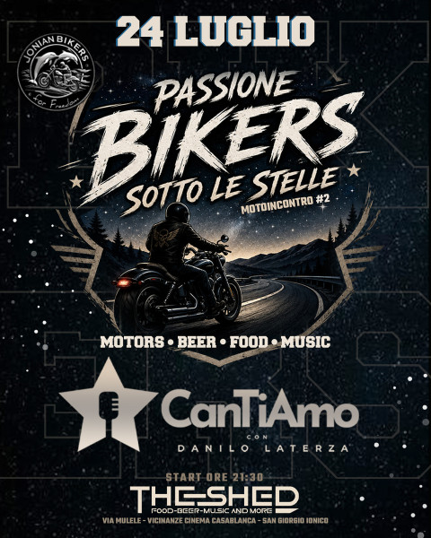 BIKERS SOTTO LE STELLE - CanTiAmo Insieme Con Danilo Laterza