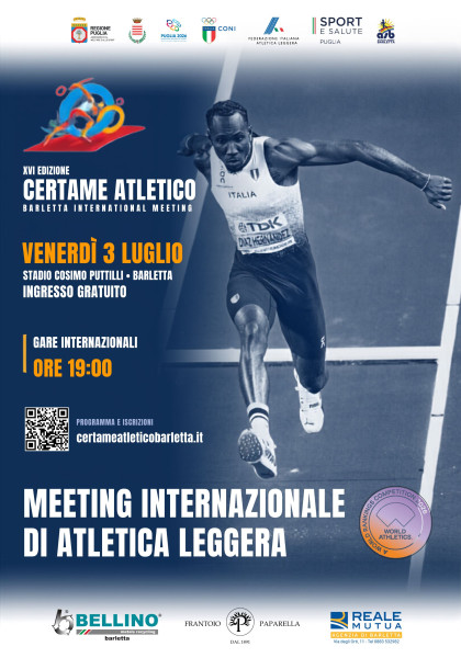 XVI Certame Atletico - Barletta International Meeting