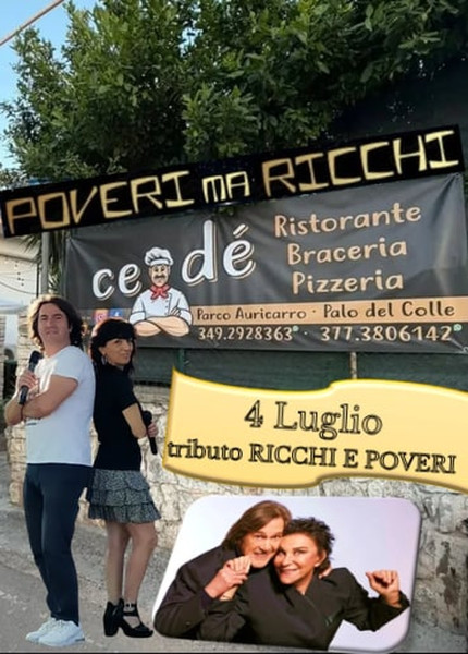 Cedè? C'è il Tributo Ricchi e Poveri