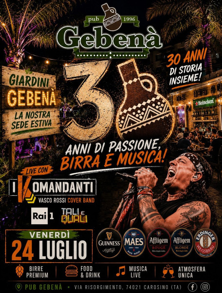 30 anni del Gebená