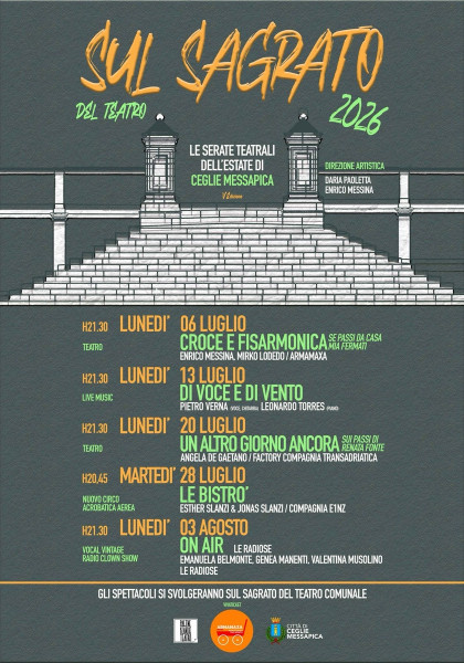 Sul Sagrato - I lunedi teatrali dell'estate di Ceglie Messapica