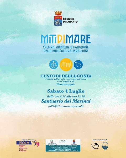 Raccolta rifiuti Circummarpiccolo  - MITI DI MARE
