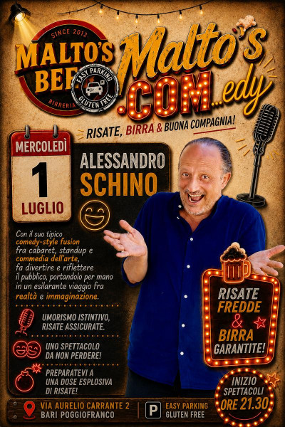 Alessandro Schino Comedy show