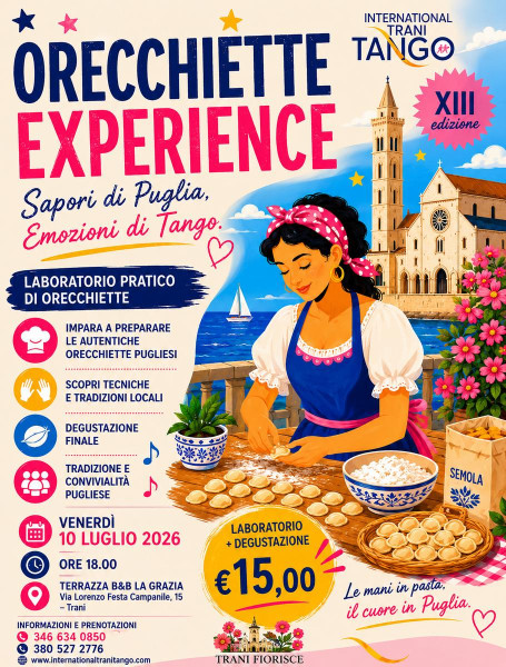 Laboratorio di Orecchiette con Degustazione