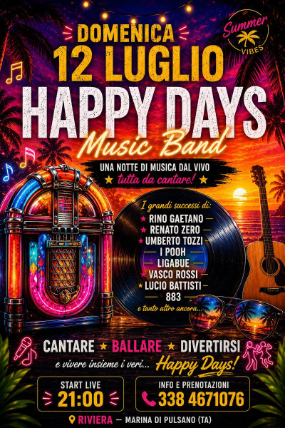 Happy Days Music Live
