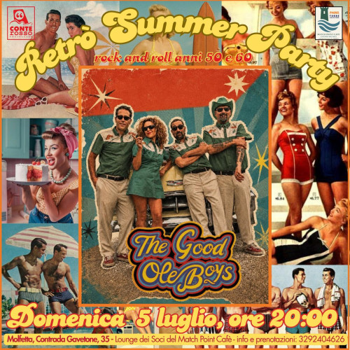 Retrò Summer Party con The Good Ole Boys