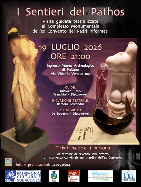 I SENTIERI DEL PATHOS - visita guidata teatralizzata al complesso monumentale del Convento dei Padri Riformati