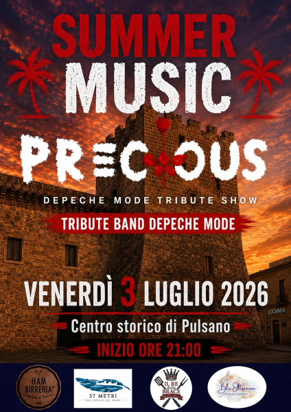 PRECIOUS TRIBUTE BAND DEPECHE MODE