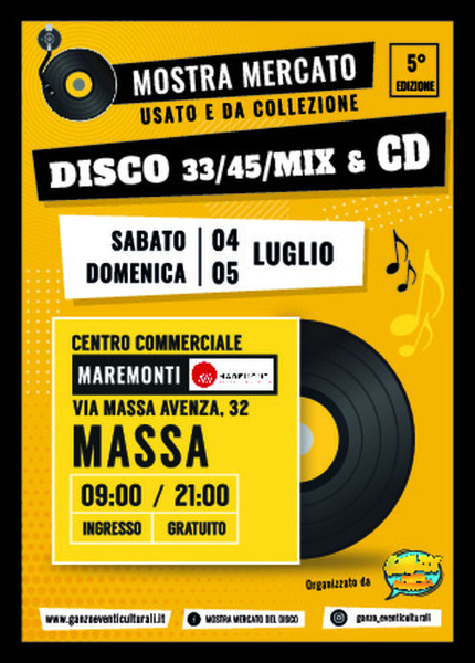 Mostra mercato del disco CC Maremonti