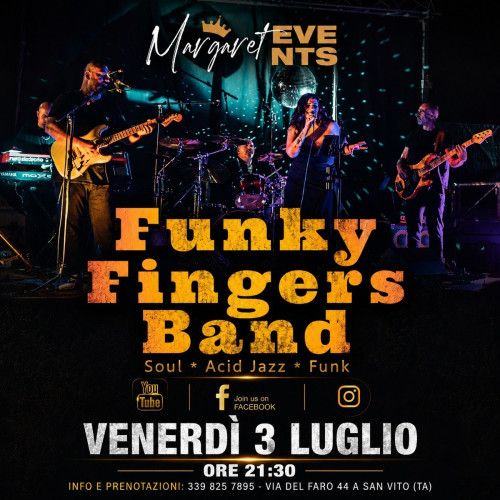 Funky Fingers Band live al Margaret Events