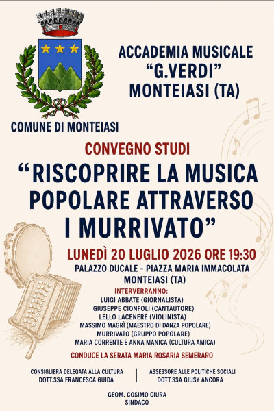 Convegno di studi sulla musica popolare col gruppo "Murrivato"
