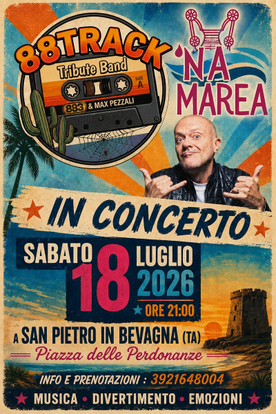 La musica degli 883 arriva a San Pietro In Bevagna