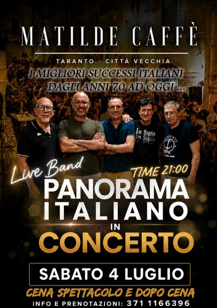 PANORAMA ITALIANO LIVE BAND