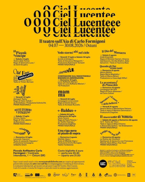 BEFFE D'AMORE E D'INGEGNO - O Ciel Lucente