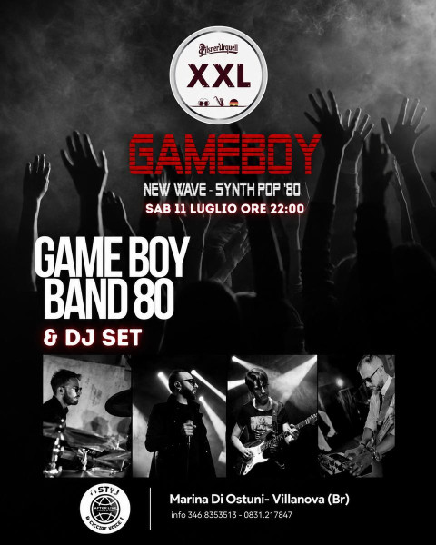 Game Boy 80 - Pop rock anni 80 & DJ Set