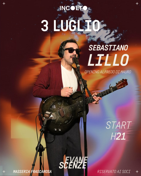 EVANESCENZE - live di Sebastiano Lillo