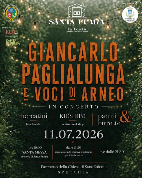 Giancarlo Paglialunga e voci di Arneo