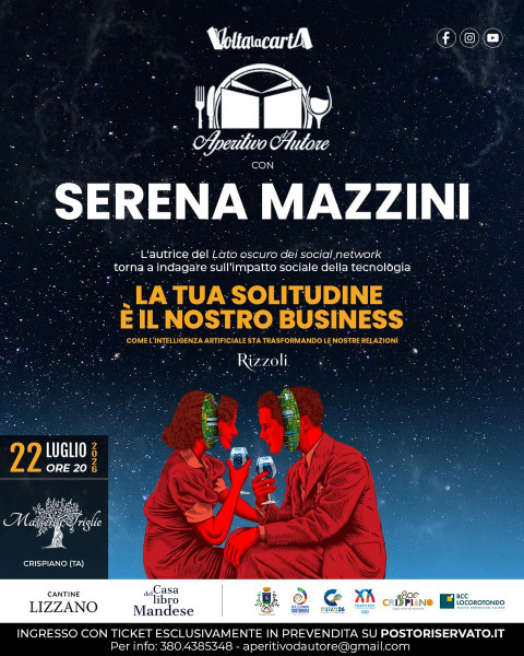 Aperitivo d'Autore con Serena Mazzini