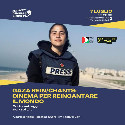 Cortometraggi da e sulla Palestina alla Festa del Cinema in Libertà 2026