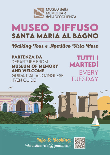 Walking tour borgo dell'accoglienza e museo con aperitivo