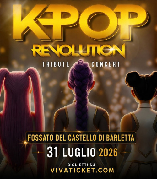 A Barletta lo show K-POP REVOLUTION  Tribute Concert
