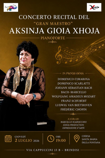 Concerto recital del Gran Maestro Aksinja Gioia