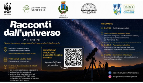 RACCONTI DALL’UNIVERSO  II EDIZIONE