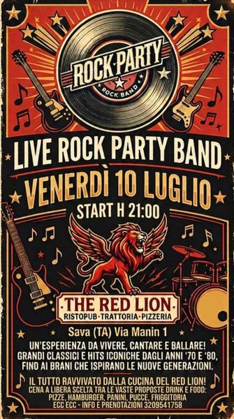 I grandi classici 70 & 80 : Live dinner Show al Red Lion