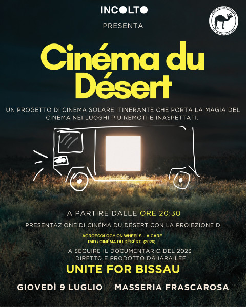 Cinéma du Désert: un progetto di cinema solare itinerante all'aperto.
