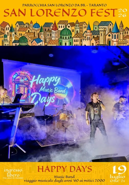 Happy Days Music Band live