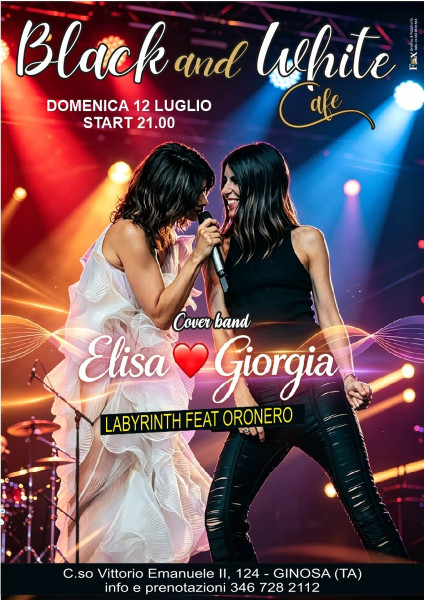 GioEly al Black and White di Ginosa
