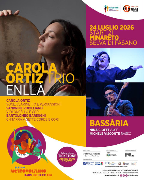 BASSÀRIA Duo - CAROLA ORTIZ TRIO
