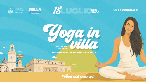 Yoga in villa con Tamara Molendini