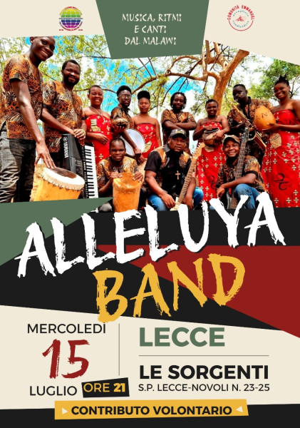 Alleluya Band dal Malawi IN CONCERTO