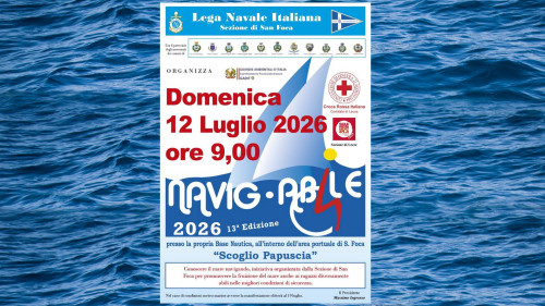 Al via domenica la 13ª edizione di "NavigAbile"