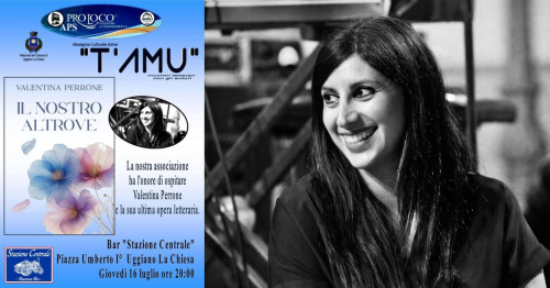 Valentina Perrone presenta "Il nostro altrove" a Uggiano La Chiesa