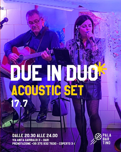 Note d'amore e altri disastri: Due in Duo Live